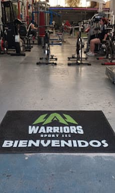 Sala de musculación de Warriors Sport San Andrés